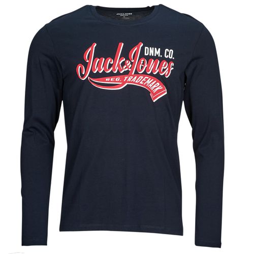 T-shirts a maniche lunghe JJELOGO TEE LS O-NECK 2 COL AW23 SN - Jack & jones - Modalova