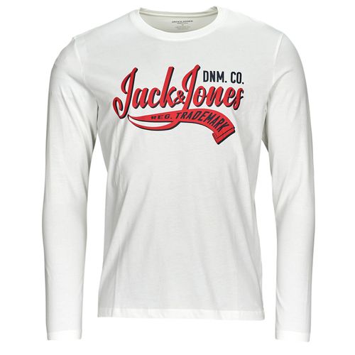 T-shirts a maniche lunghe JJELOGO TEE LS O-NECK 2 COL AW23 SN - Jack & jones - Modalova