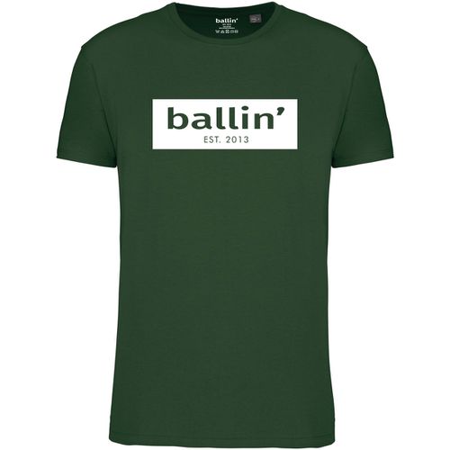 T-shirt Cut Out Logo Shirt - Ballin Est. 2013 - Modalova