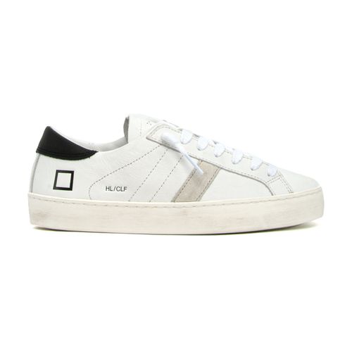 Sneakers D.A.T.E. HL-CA-WB HILL LOW CALF WHITE-BLACK - Date - Modalova