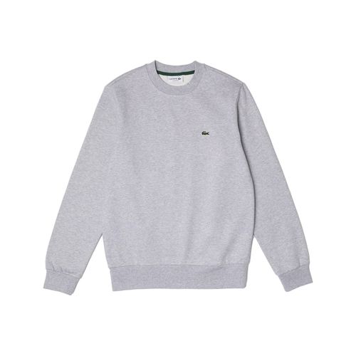 Felpa Organic Brushed Cotton Sweatshirt - Gris - Lacoste - Modalova