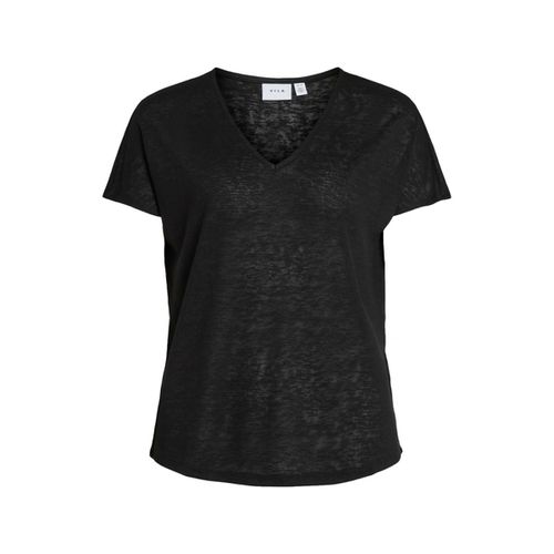 Camicetta Top Amer S/S - Black - Vila - Modalova