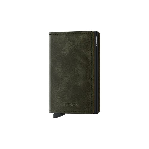 Portafoglio Slimwallet Vintage - Olive Black - Secrid - Modalova