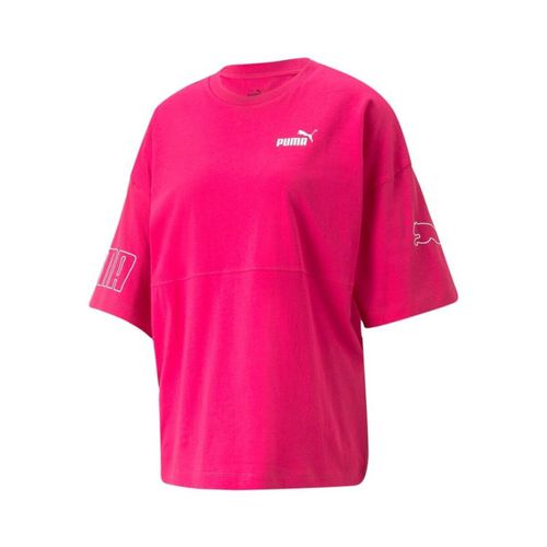 T-shirt T-shirt Donna Power Colorblock - Puma - Modalova