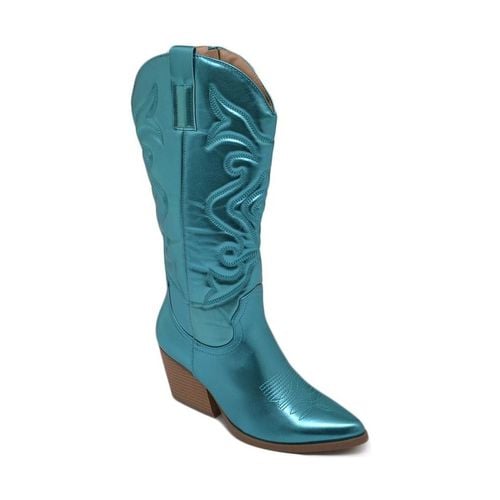 Stivali Stivali donna camperos texani stile western dettagli laser turc - Malu Shoes - Modalova