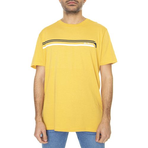 T-shirt & Polo Printed Chest Stripe Tee Butterscotch - Ben Sherman - Modalova