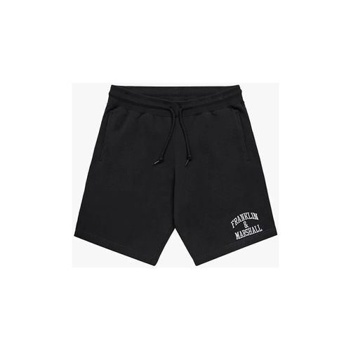 Pantaloni corti JM4007-2000P01 ARCH LETTER-980 BLACK - Franklin & Marshall - Modalova