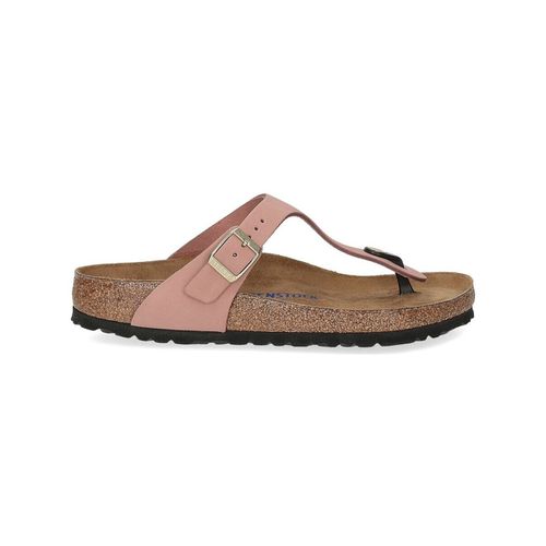 Ciabatte Gizeh 1024024 old rose Nubuck Leather - Birkenstock - Modalova