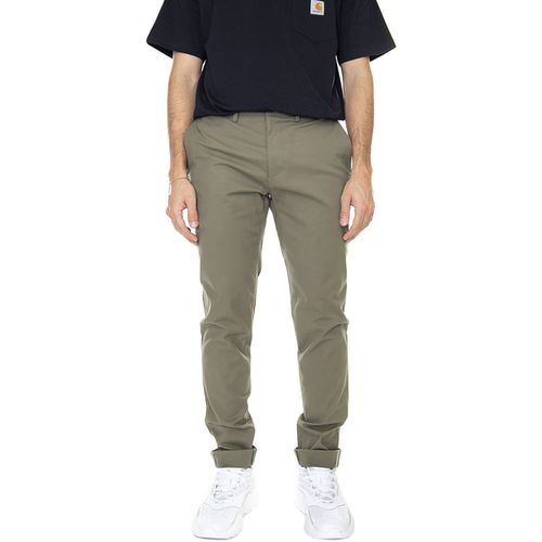 Pantaloni Signature Skinny Stretch Chino Olive - Ben Sherman - Modalova