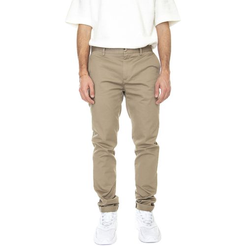 Pantaloni Signature Skinny Stretch Chino Stone - Ben Sherman - Modalova