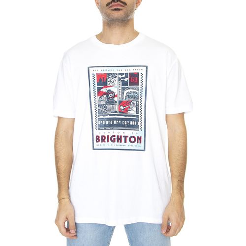 T-shirt & Polo Train Poster Print Tee White - Ben Sherman - Modalova