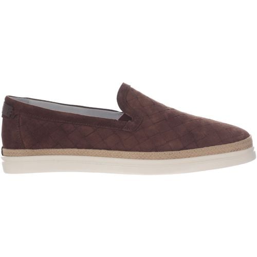 Scarpe Slip on in suede motivo intrecciato - Barrett - Modalova