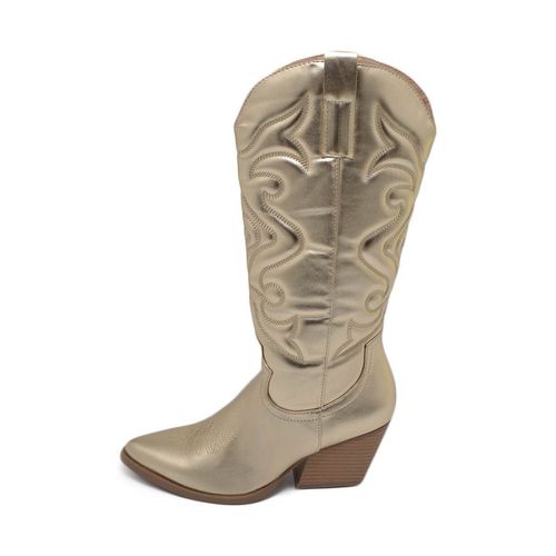 Stivali Stivali donna camperos texani stile western dettagli laser - Malu Shoes - Modalova