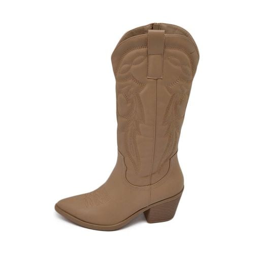 Stivali Stivali donna camperos texani stile western con cuciture - Malu Shoes - Modalova