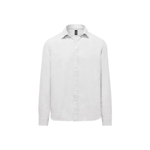 Camicia a maniche lunghe SM6402 T LI2-00 OPTIC WHITE - Bomboogie - Modalova