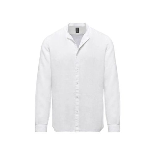 Camicia a maniche lunghe SM6401 T LI2-00 OPTIC WHITE - Bomboogie - Modalova