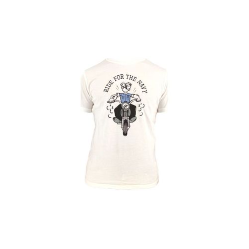 T-shirt T-shirt Navy Rider Uomo White - Bl'ker - Modalova