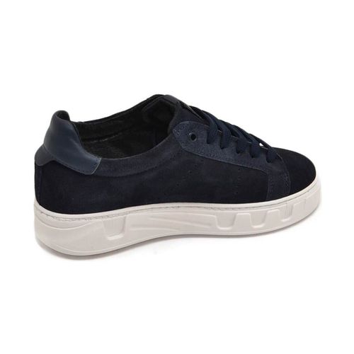 Sneakers Scarpa sneakers bassa uomo basic vera pelle scamosciata lin - Malu Shoes - Modalova