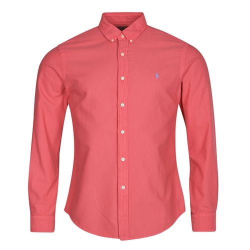 Camicia a maniche lunghe CHEMISE AJUSTEE SLIM FIT EN OXFORD LEGER - Polo ralph lauren - Modalova