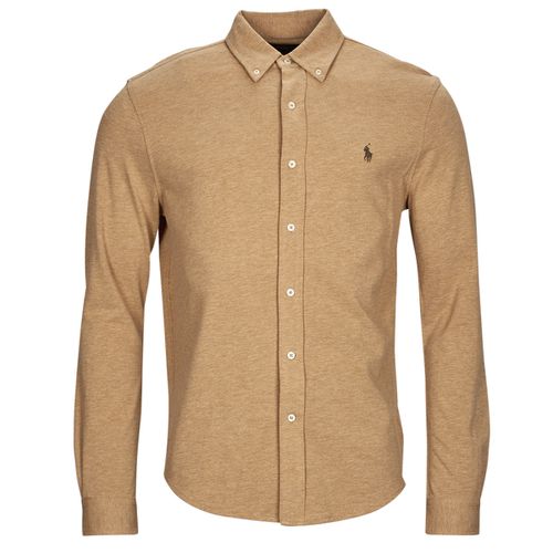 Camicia a maniche lunghe CHEMISE AJUSTEE COL BOUTONNE EN POLO FEATHERWEIGHT - Polo ralph lauren - Modalova