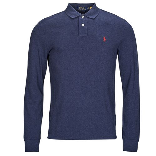 Polo maniche lunghe POLO COUPE DROITE EN COTON BASIC MESH - Polo ralph lauren - Modalova