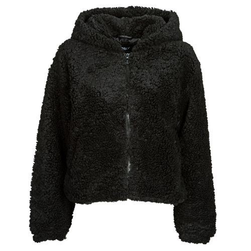 Giubbotto ONLELLIE SHERPA HOODED JACKET CC OTW - Only - Modalova