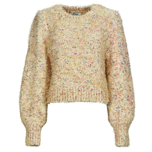 Maglione ONLFANTASTICO LS GLITTER O-NECK KNT - Only - Modalova