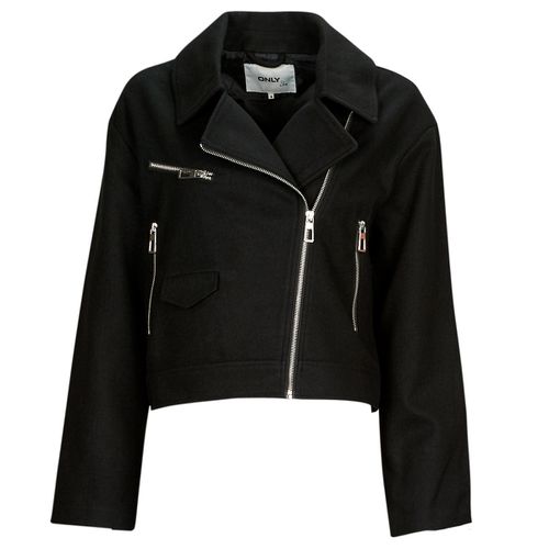 Giacca in pelle ONLNANCY BIKER JACKET OTW - Only - Modalova