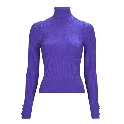 Maglione ONLLORELAI LS CABLE ROLLNECK KNT - Only - Modalova