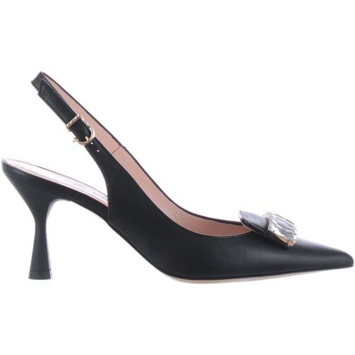 Scarpe Décolleté slingback in nappa con fibbia gioiello - Tiffi - Modalova