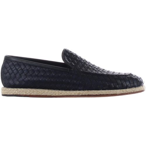 Scarpe Slip on in pelle intrecciata con fondo in corda - Barrett - Modalova