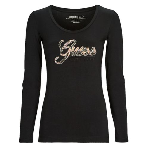 T-shirts a maniche lunghe LS SN SCRIPT TEE - Guess - Modalova