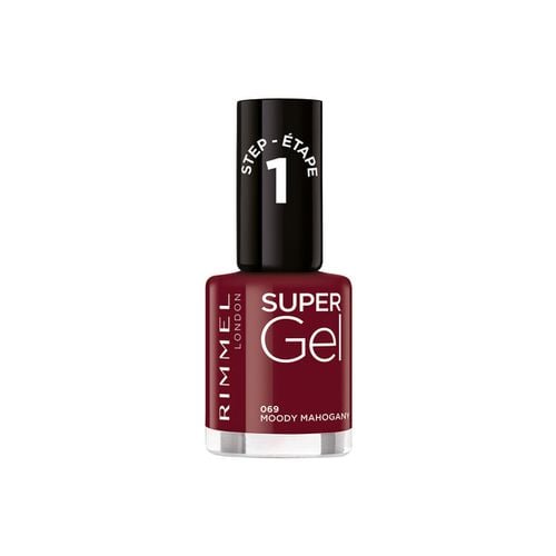 Smalti Super Gel Nail Polish - 69 Moody Mahogany - Rimmel London - Modalova