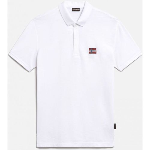 T-shirt & Polo EBEA NP0A4G2M-002 BRIGHT WHITE - Napapijri - Modalova