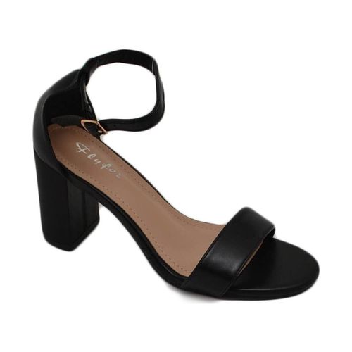 Sandali Sandalo alto donna con tacco doppio 8cm cinturino alla cav - Malu Shoes - Modalova