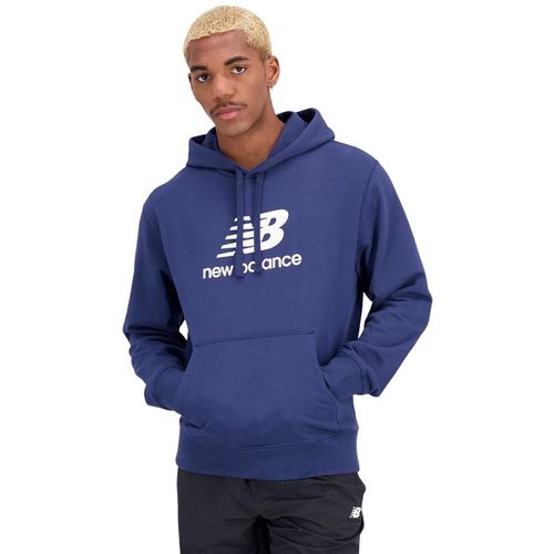 Felpa ESSENTIALS STACKED LOGO FRENCH TERRY HOODIE - New balance - Modalova