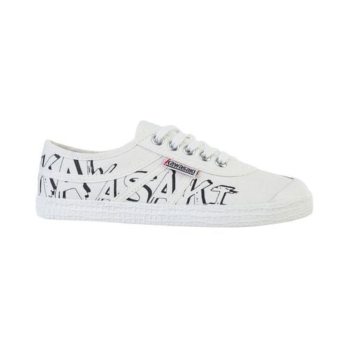 Sneakers Graffiti Canvas Shoe K202416 1002 White - Kawasaki - Modalova