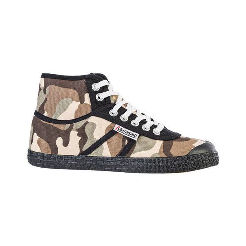 Sneakers Camo Canvas Boot K202418 8885 Various Brown - Kawasaki - Modalova