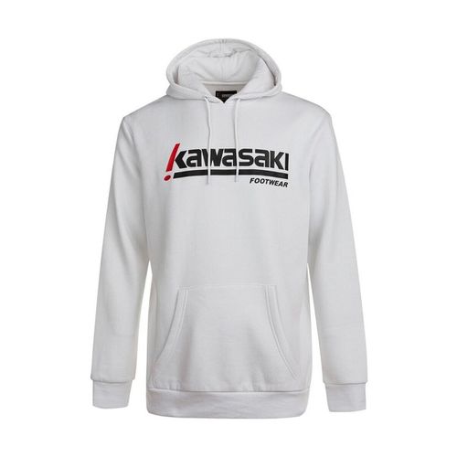 Maglione Killa Unisex Hooded Sweatshirt K202153 1002 White - Kawasaki - Modalova