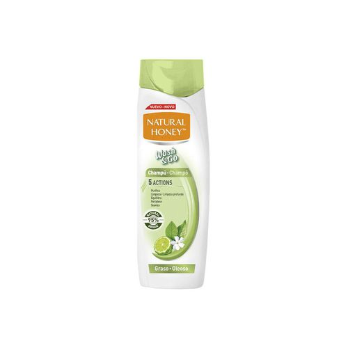 Shampoo Wash amp;go Shampoo Grasso - Natural Honey - Modalova