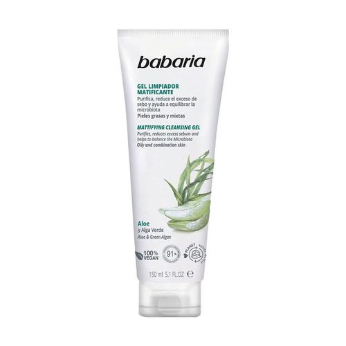 Detergenti e struccanti Aloe Vera Gel Detergente Viso Opacizzante - Babaria - Modalova