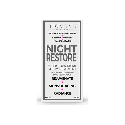 Trattamento mirato Night Restore Super Glow Facial Serum Treatment - Biovène - Modalova