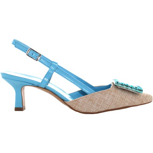 Scarpe slingback donna TED 90 SABBIA-CELESTE - Shana - Modalova