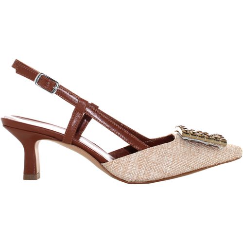 Scarpe slingback donna TED 90 SABBIA-CUOIO - Shana - Modalova