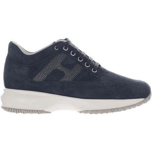 Sneakers basse Interactive in suede e lurex - Hogan - Modalova