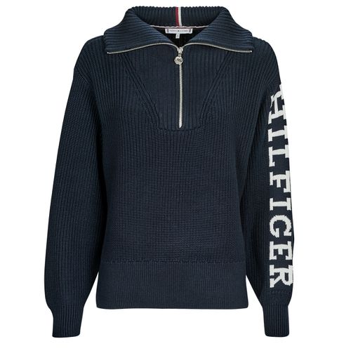 Maglione PLACED HILFIGER 1/2 ZIP SWEATER - Tommy hilfiger - Modalova