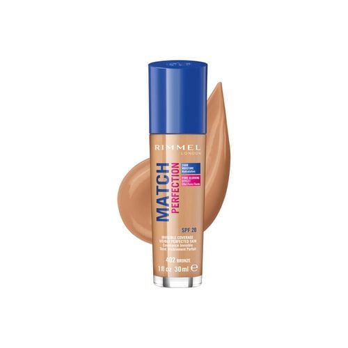 Fondotinta & primer Match Perfection Foundation - 402 Bronze - Rimmel London - Modalova