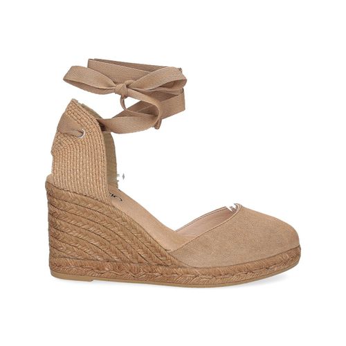 Scarpe Espadrillas Campesina espadrillas Colin tessuto taupe - Il Laccio - Modalova