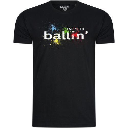 T-shirt Paint Splatter Tee - Ballin Est. 2013 - Modalova