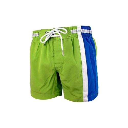 Costume / Bermuda da spiaggia Boxer mare Uomo con banda laterale - Bikkembergs - Modalova